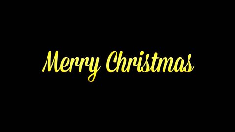 Animated Inscription Christmas Projects Animated Snowy Stock Footage ...