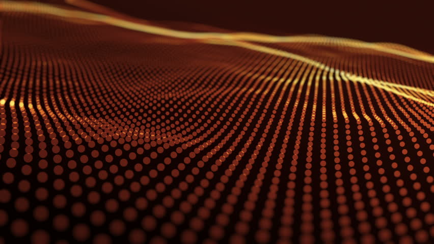 Abstract Background with Wavy Lines Stock Footage Video (100% Royalty