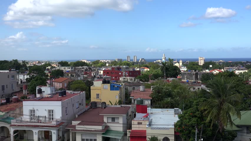 Skyline of  the Miramar residential district (Playa municipality). Havana city, Cuba.