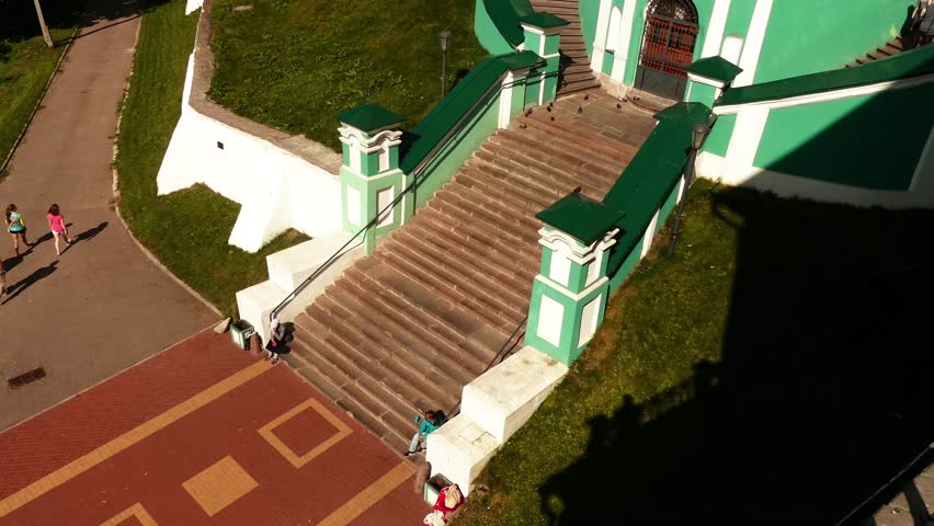 Cathedral Church of Assumption, dominating city of Smolensk, Russian Federation, from lofty Cathedral Hill, has been principal church of Smolensk bishopric for 800 years.