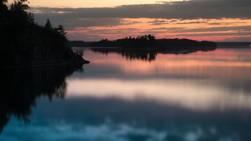mirror lake, time lapse