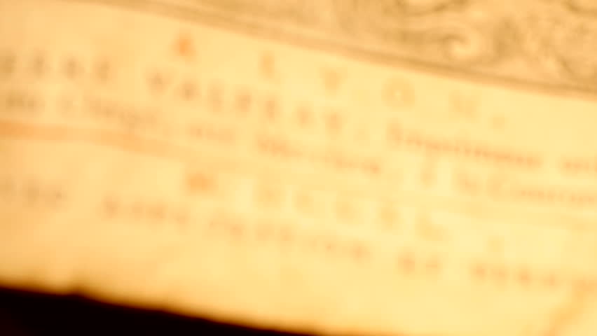 4K Magnifier increase book of 18th Century...