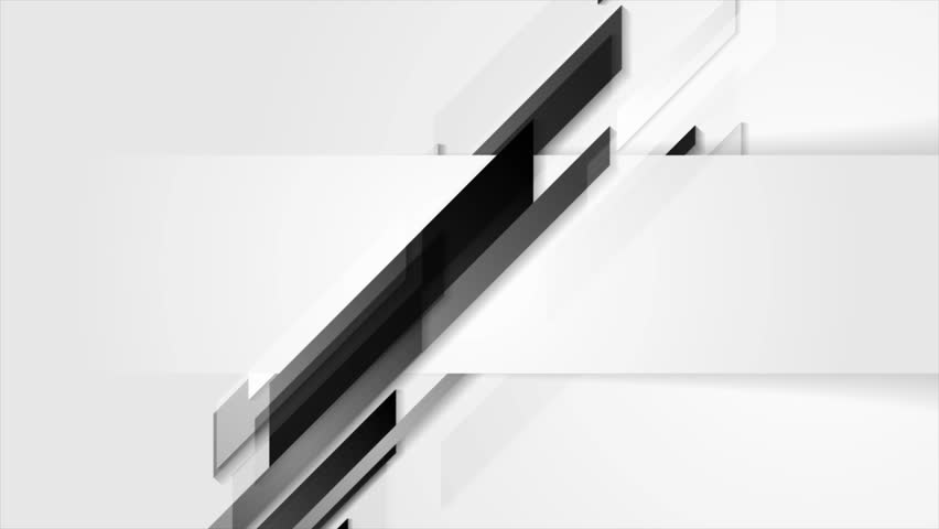 Black grey geometric corporate motion background. Video animation Ultra HD 4K 3840x2160