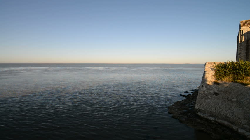 Sainte-Radegonde medieval Church, Talmont sur Gironde, Charente Maritime, France, EU, Europe