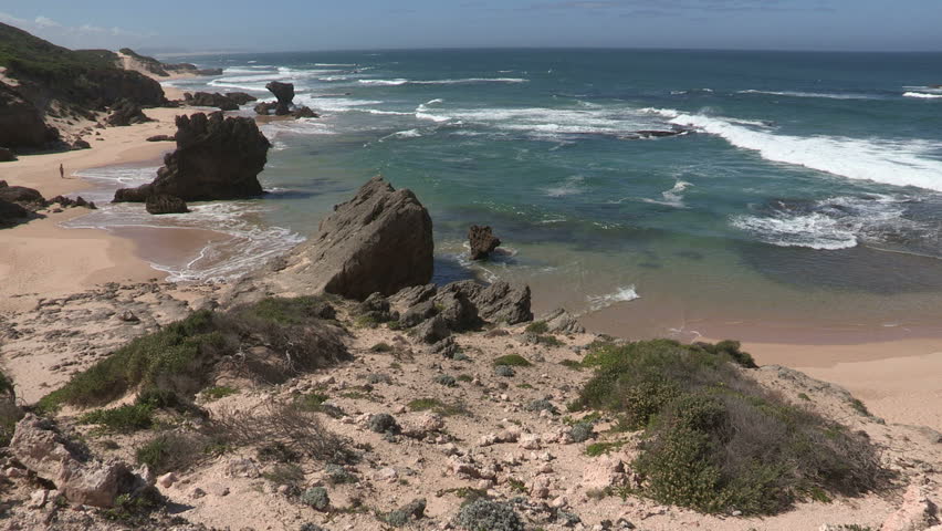 Wide shot of Kenton on Sea