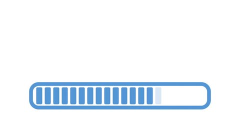 Interface load progress bar animation