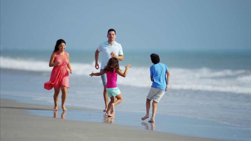 Hispanic families at beach Footage #page 10 | Stock Clips