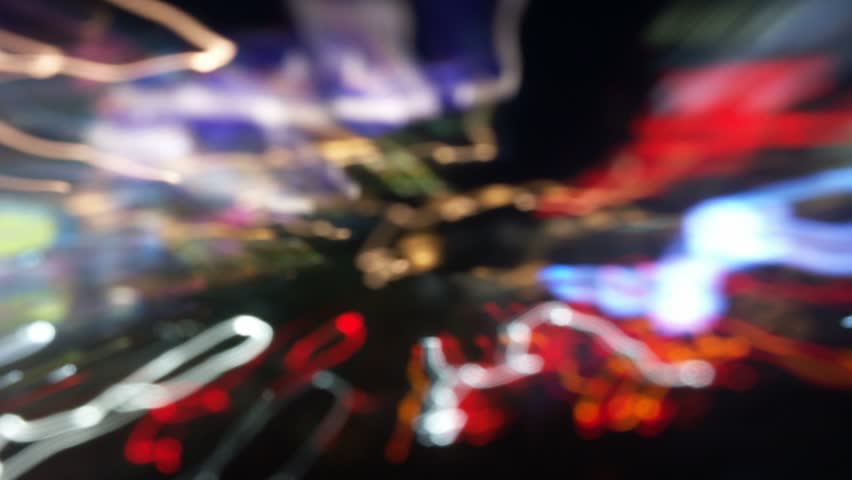 Timelapse abstract of lights, Las Vegas, Nevada. | Shutterstock HD Video #2208769