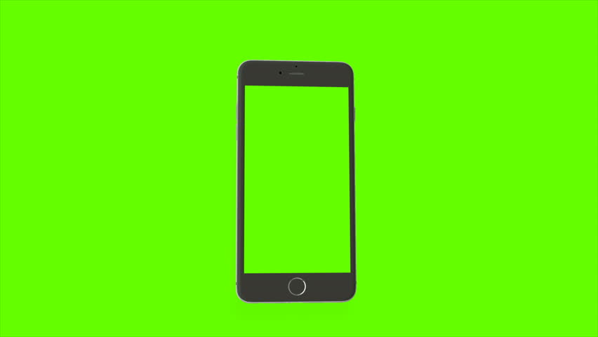 phone icon green screen animation