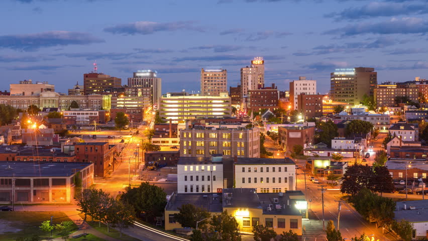 Portland Maine Skyline Stock Video Footage - 4K and HD Video Clips ...