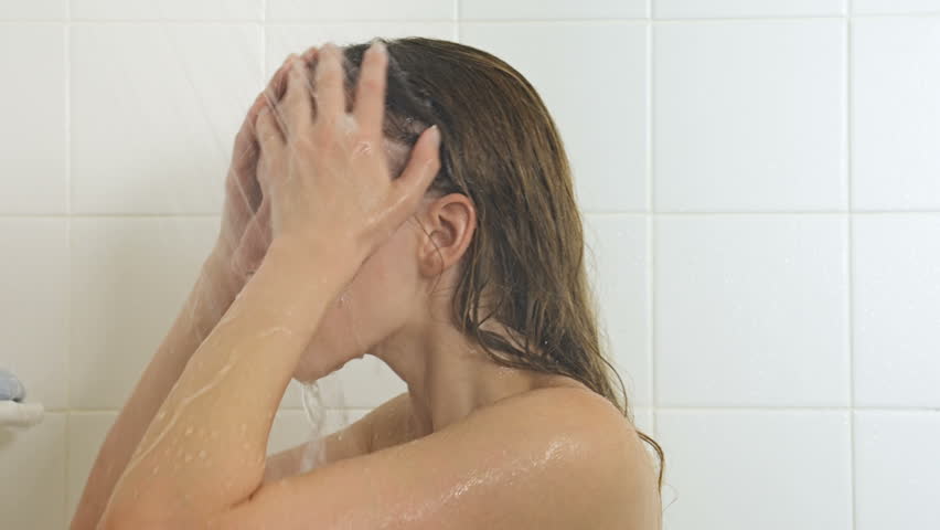 woman showering Stock Footage Video (100% Royalty-free) 22178473 Shuttersto...