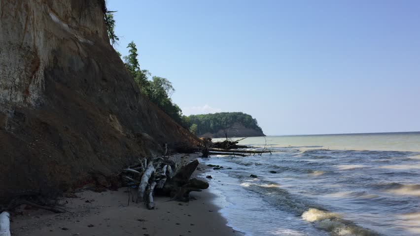 Chesapeake bay, Calvert Cliffs State Park, Maryland, USA