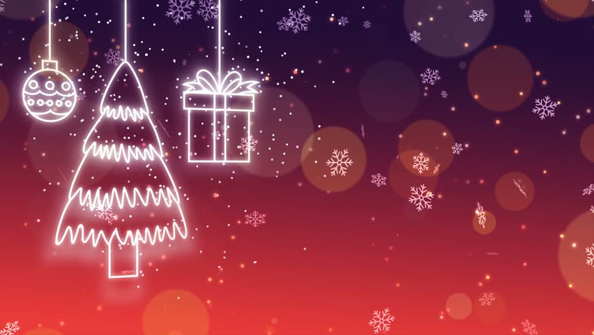 Download Glowing Christmas Decorations Looping Animation Stock Footage Video 100 Royalty Free 22194175 Shutterstock PSD Mockup Templates