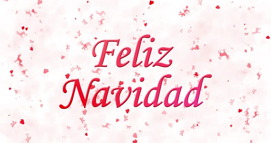 Merry Christmas Text in Spanish Stock Footage Video (100% Royalty-free) 22203658 | Shutterstock