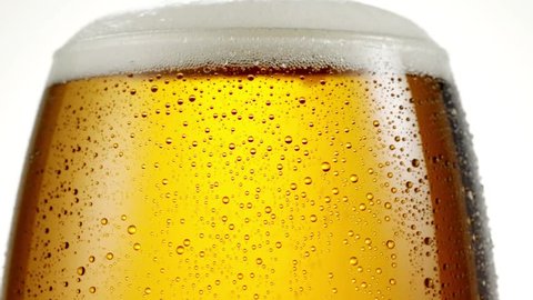 Beer Is Pouring Into The の動画素材 ロイヤリティフリー Shutterstock