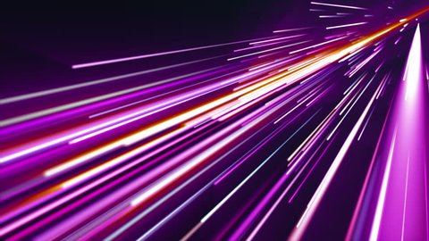 Purple light streaks. Abstract motion background. 4K, Ultra HD resolution. Loop ready animation. This clip is available in multiple other color options - check my portfolio.