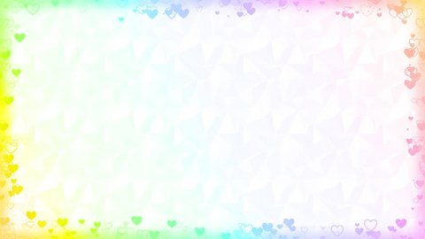 かわいいフレーム背景ループ の動画素材 ロイヤリティフリー Shutterstock