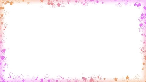 Cute Frame Background Loop Stock Footage Video (100% Royalty-free ...
