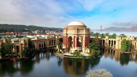 Aerial view of San Francisco Palace of Fine Arts Theatre 2
