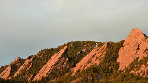The Boulder, Colorado Flatirons