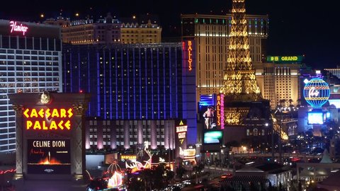 Las Vegas Sign Time Lapse Night, Stock Video