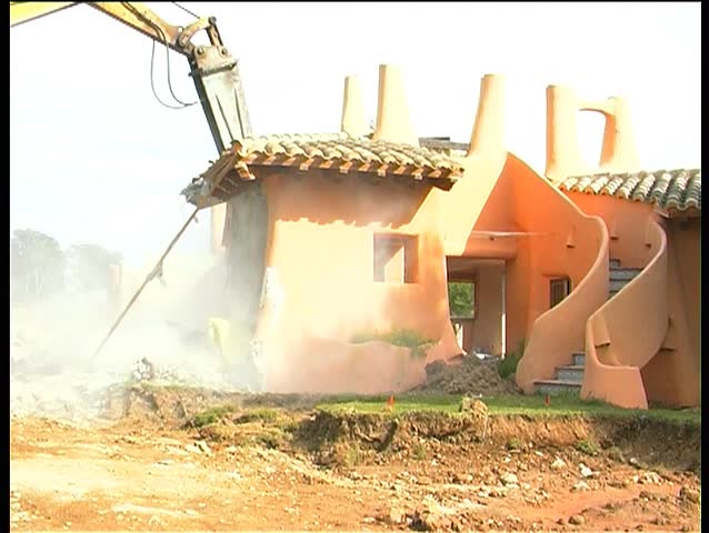 Building site, House demolition