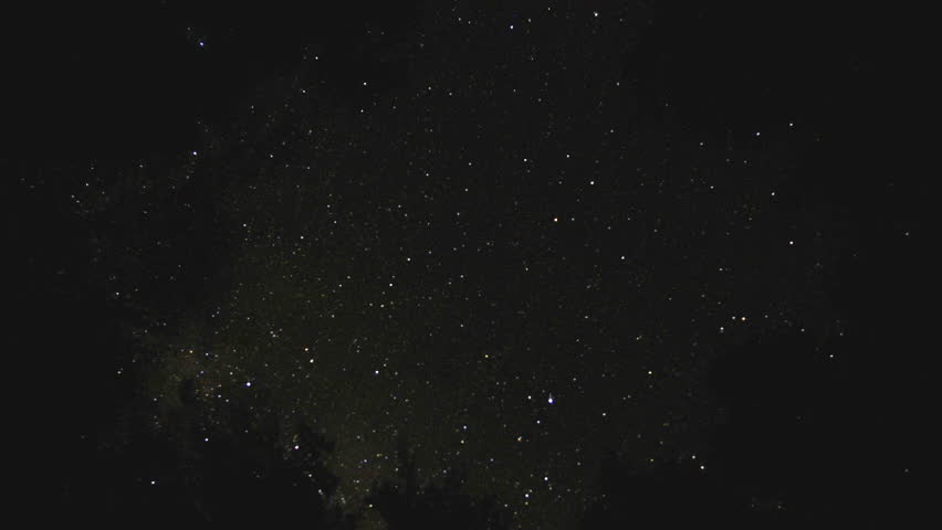 A story night in Algonquin Park. Short time lapse of the Milky Way.
