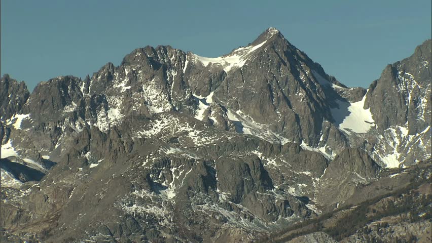 Sierra Nevada Mountains from mammoth Mountain