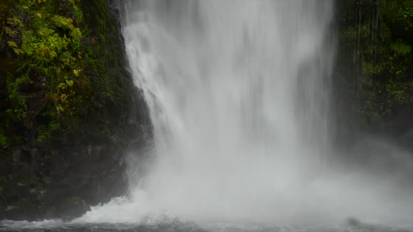 Beautiful Toketee Falls Oregon Landscape Douglas County