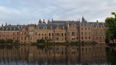 The Hague, Netherlands- Binnenhof, Dutch Parliament