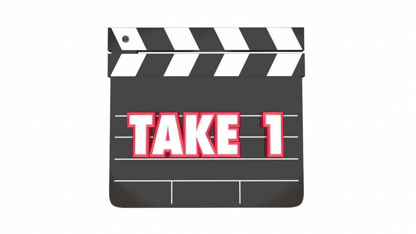 Image result for take 1 first video
