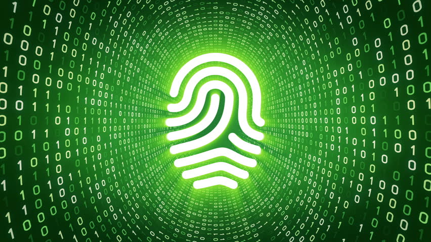 White Fingerprint Icon Form White Stock Footage Video (100% Royalty-free) 22362766 | Shutterstock