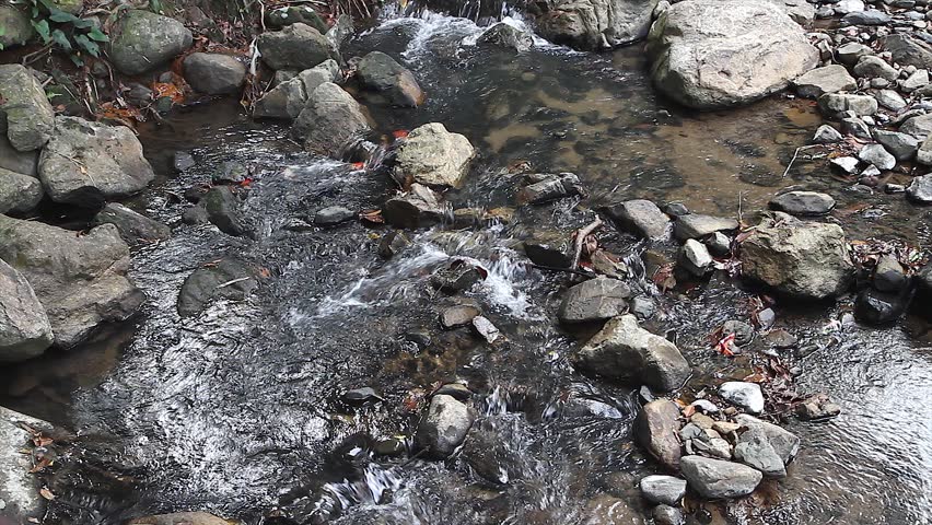 Cascade Falls on the Rocks