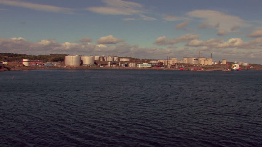 Industrial coastline