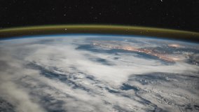 23rd JAN 2016: Planet Earth seen from the International Space Station with Aurora Borealis over the earth, Time Lapse 4K. Images courtesy of NASA Johnson Space Center : http://eol.jsc.nasa.gov