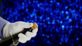 Champagne cork popping. Close up cork exploding from champagne bottle.
 - Powered by Shutterstock - Get 15% off with code: PIKWIZARD15