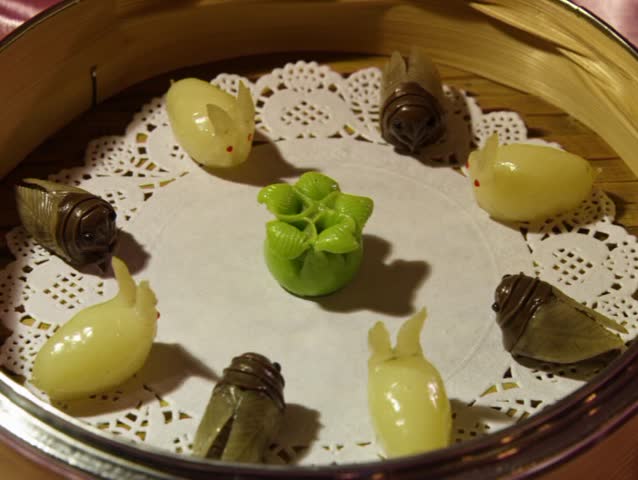 Ravioli art in Xian - China