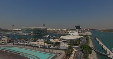 Abu Dhabi Yas Marina By Drone