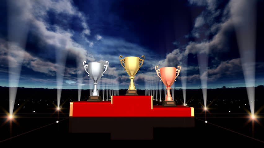 Podium Prize Trophy Cup.