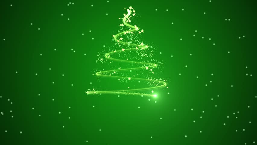 green christmas lights