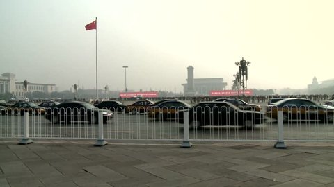 Beijing, China. Circa December 2011: Tiananmen Square in Beijing, China