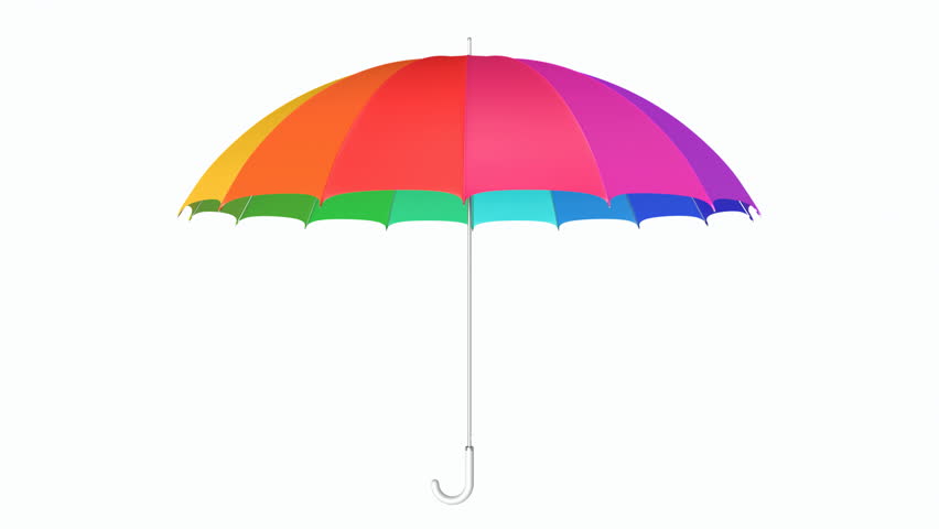 Colorful Umbrella Seamless Looping 3d Arkivvideomateriale 100 Royaltyfritt Shutterstock