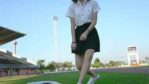 Thai college girls