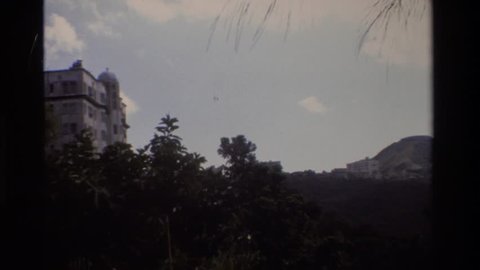HONG KONG 1984: viewing a mountain in the distance
