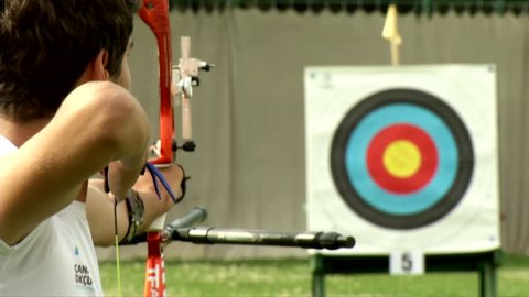Archery Bow Arrow Target From High Definition