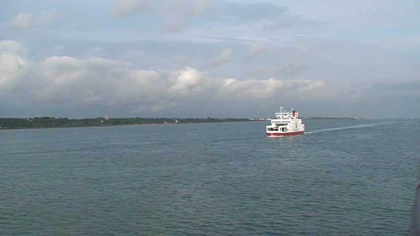 Car Ferry, Portsmouth, England