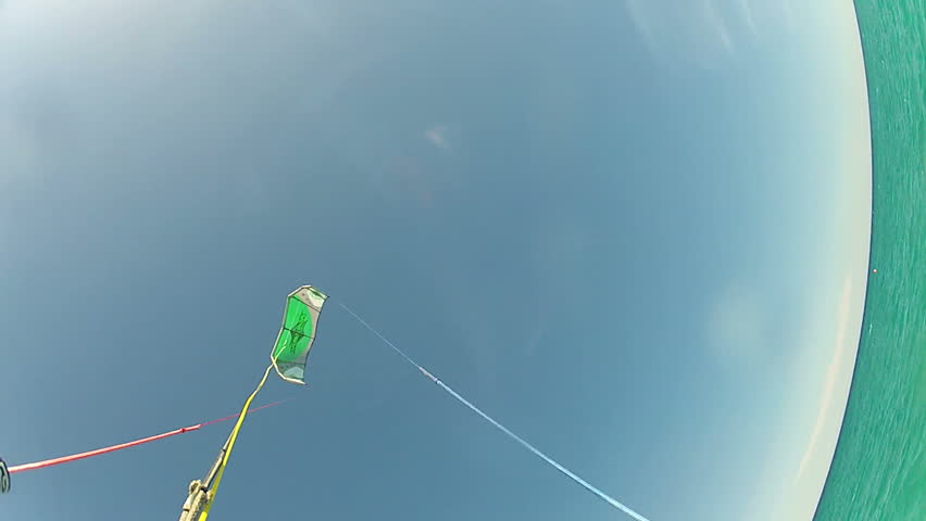 Kiteboarding Board Kite Ride 1