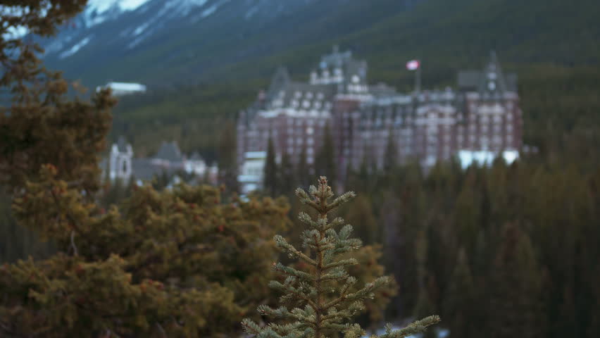 Banff Springs Hotel in Alberta, Canada image - Free stock photo ...