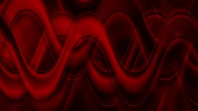 Dark red abstract wavy motion design. Video animation Ultra HD 4K 3840x2160