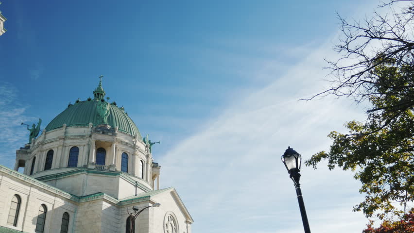 The Our Lady of Victory Basilica. It is a Catholic parish church and national shrine in Lackawanna, usa